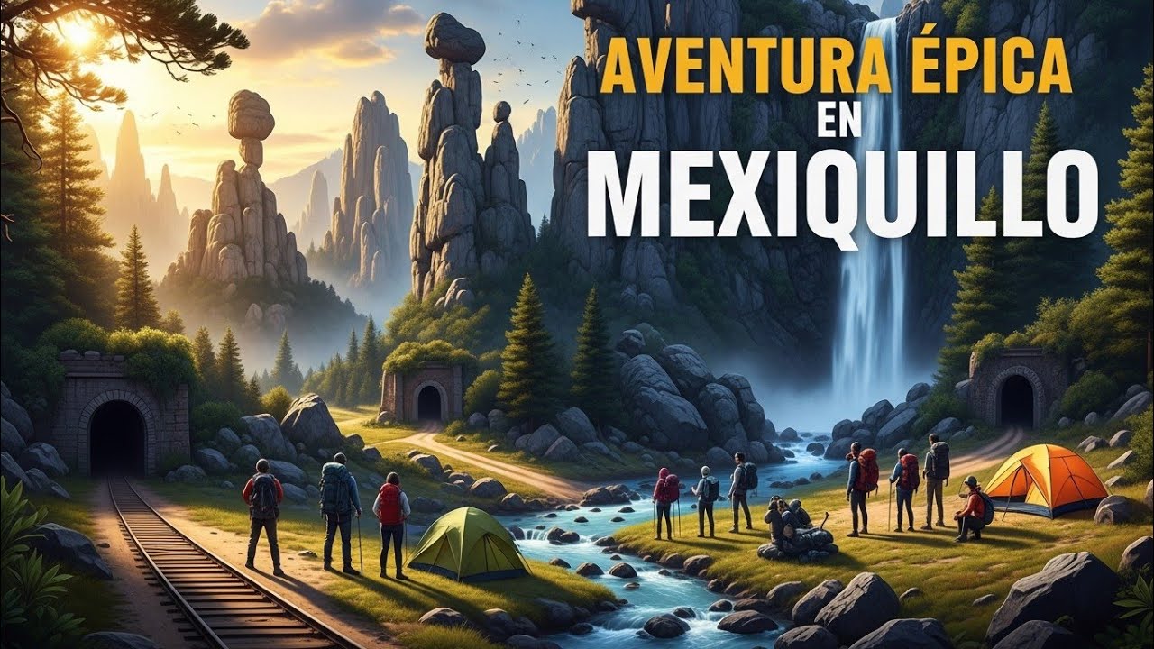 Aventura &eacute;pica en Mexiquillo 🌲✨ Jardines de Piedra, cascadas y t&uacute;neles