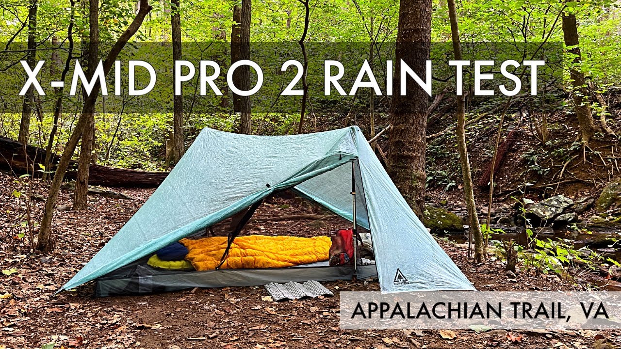 Durston X-Mid Pro 2 - Overview and Rain Test Review - Ultralight Gear - Appalachian Trail
