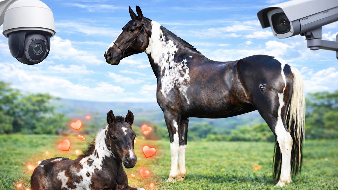 24 HORAS Vigiando a ÉGUA CRIAR