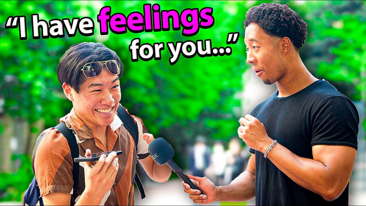 Asking Strangers in Japan to Confess to Their CRUSH