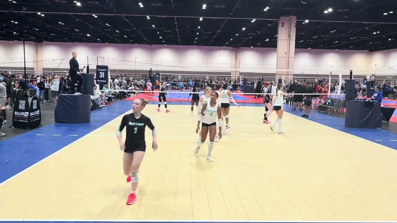 Next Level Volleyball Academy 15 Gold vs Uptontop 15s Elite (FL) -  Game 7 - Set 2 