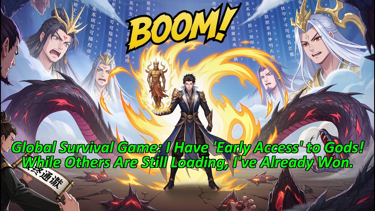 Global Survival Game: I Have Early Access to Gods! While Others Load I've Won.