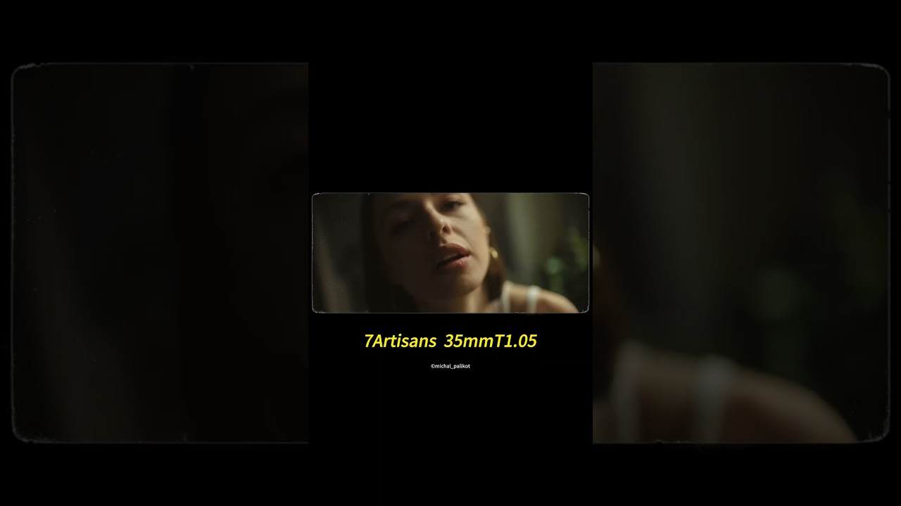 7Artisans Vision Series Cine Lens35mm T1.05 | S35 frame