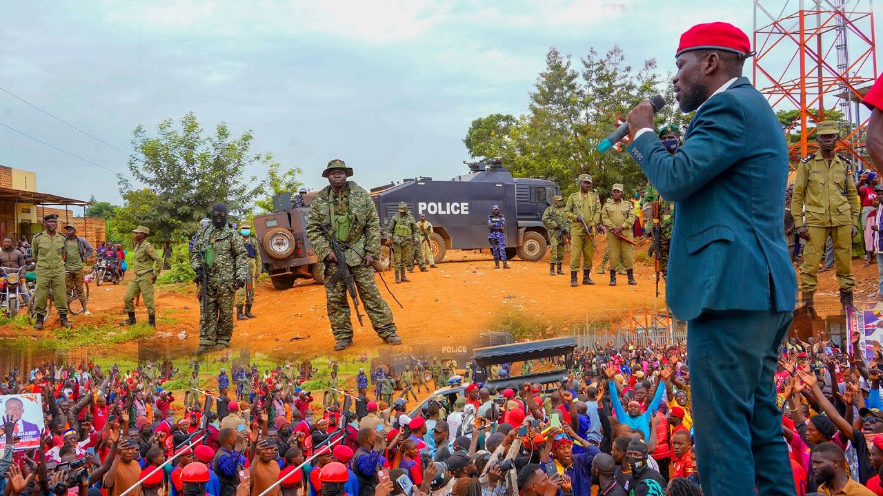 Tension in Iganga: Bobi Wine Speaks Out After Police Block His Rally