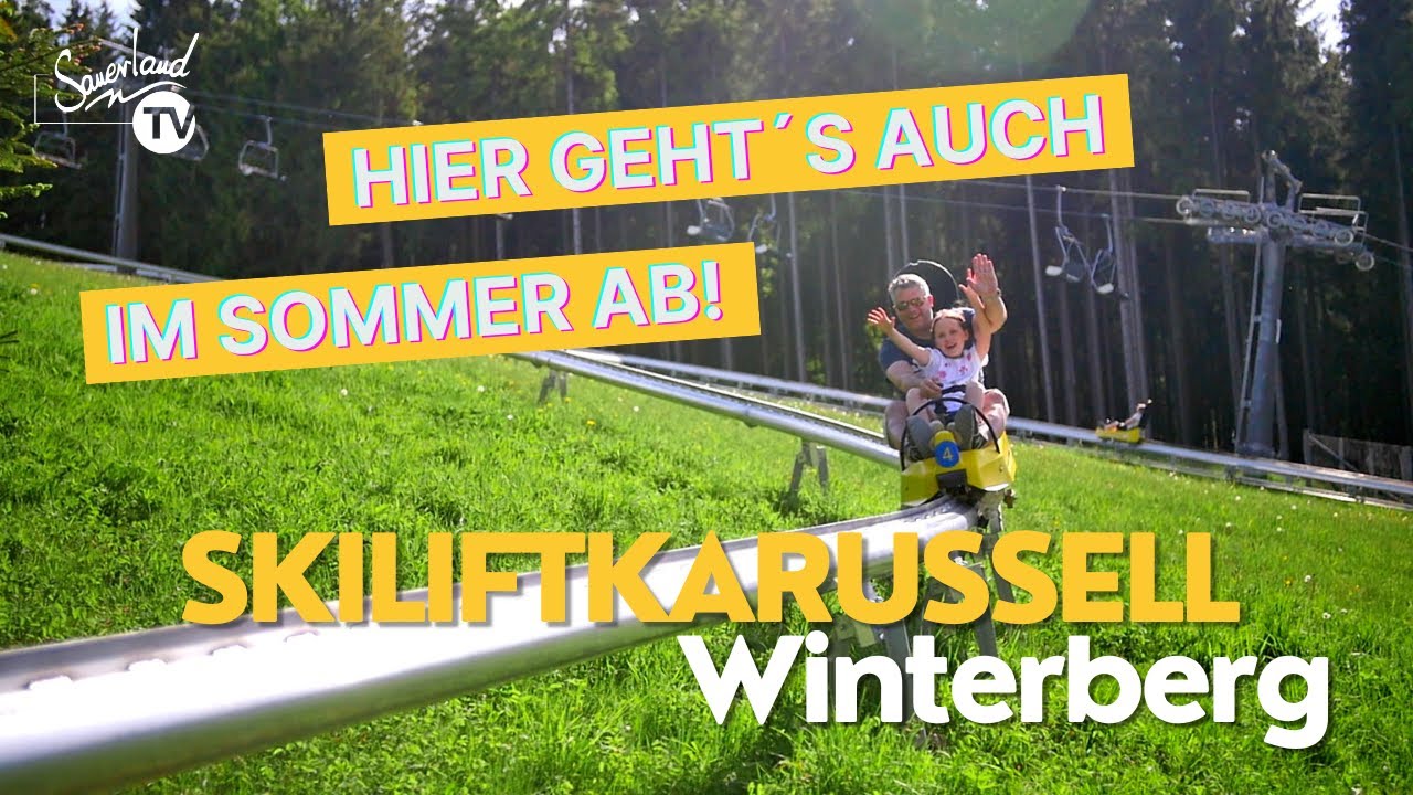Skiliftkarussell Winterberg - Hier geht´s auch im Sommer ab!