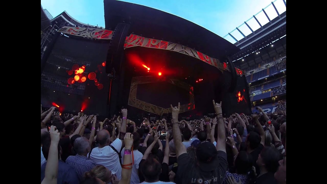 Rolling Stones - Inicio concierto Santiago Bernabéu (Madrid)