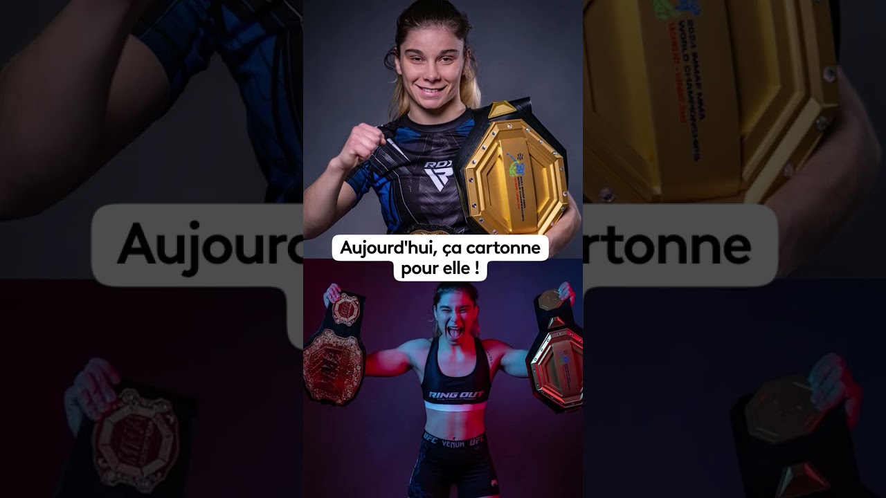 Oc&eacute;ane, polici&egrave;re et championne de MMA