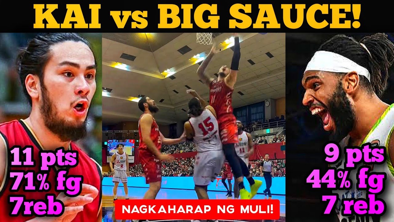 First GAME! KAI SOTTO vs BIG SAUCE in TOP TEAM! EFFICIENT KAI! NEED MORE TOUCHES!