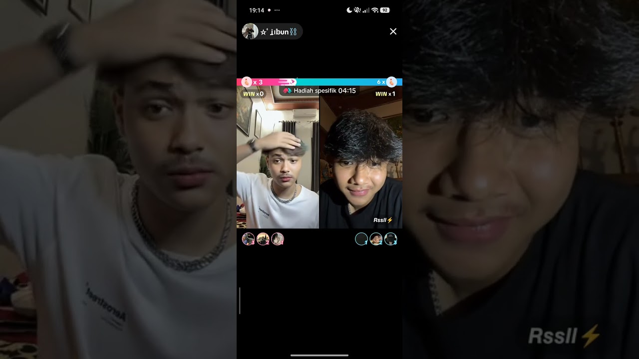 Live mas Najib dan mas rassel kalo marahin Kiki ny😭🙏