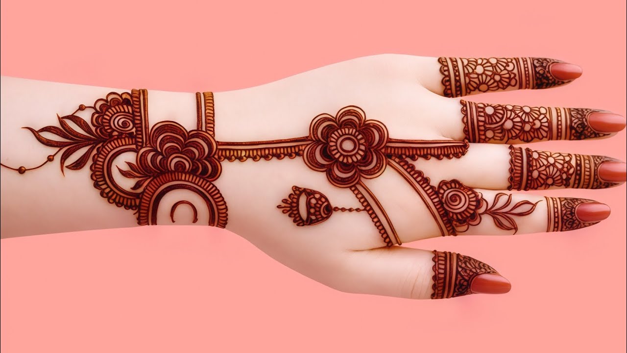 Full Hand Mehndi Design | Dark & Clean Mehndi Art stylish mehndi design l 