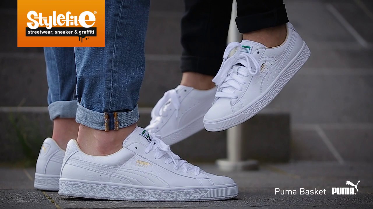 Puma Basket Classic LFS Sneaker white (On-Feet) @Stylefile