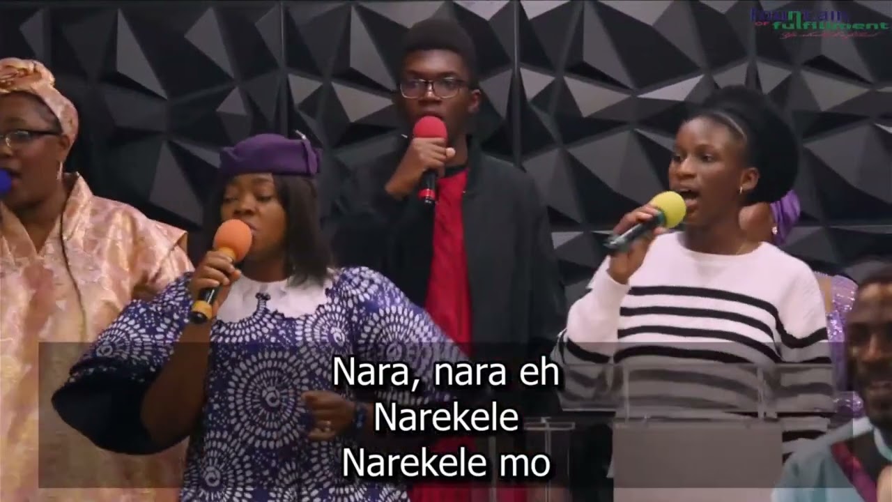 RCCGFOF choir ministration 1st service 7th Dec 2025
