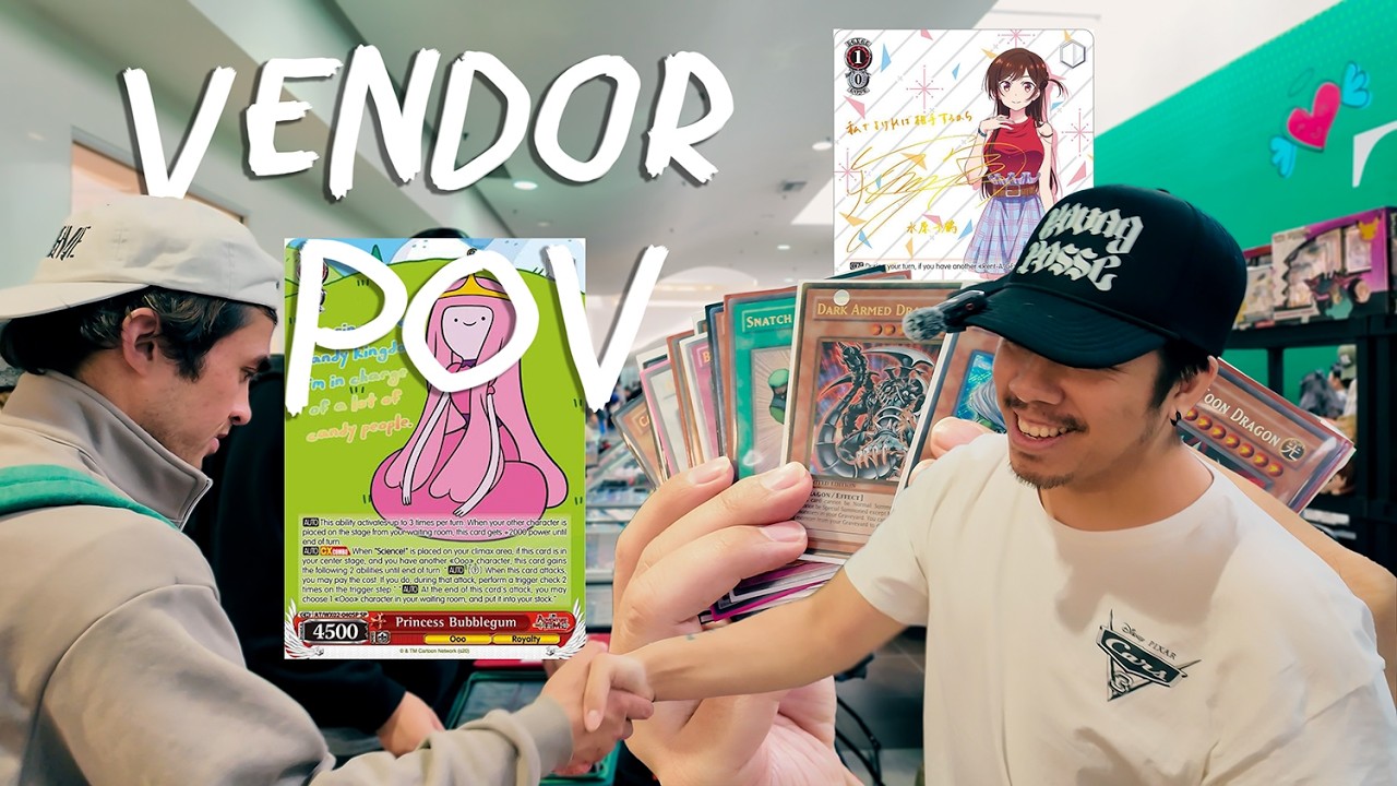 Vendor POV: Selling Weiss Schwarz, Yugioh &  Pokemon