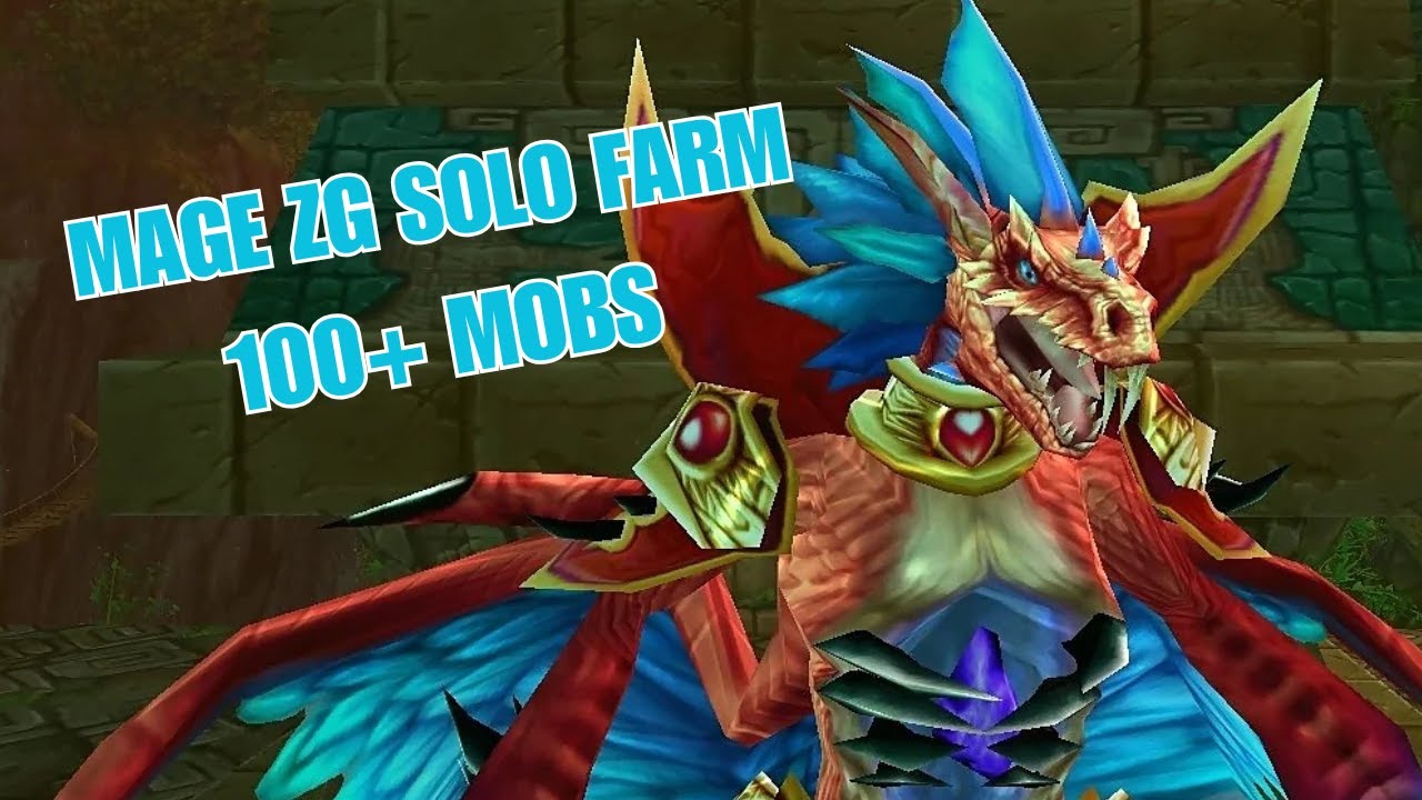 [SoD] Mage ZG Solo Farm 100+ Mobs!!!