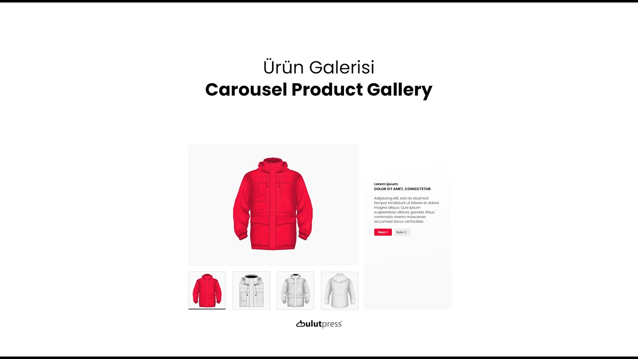Ürün Galeri Modülü Carousel Product Gallery Oluşturma Eğitimi