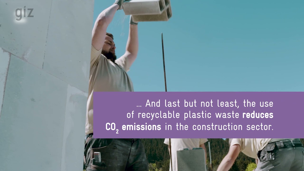Is plastic waste the building material of the future?
