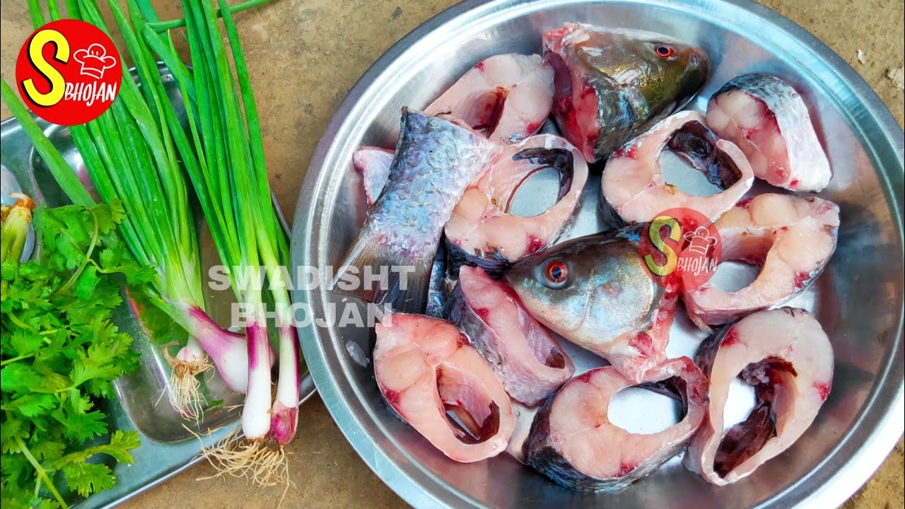rohu machli sarso wala kaise banaye सरसों वाली रोहू मछली की करि mustard rohu fish curry🔥fish recipes