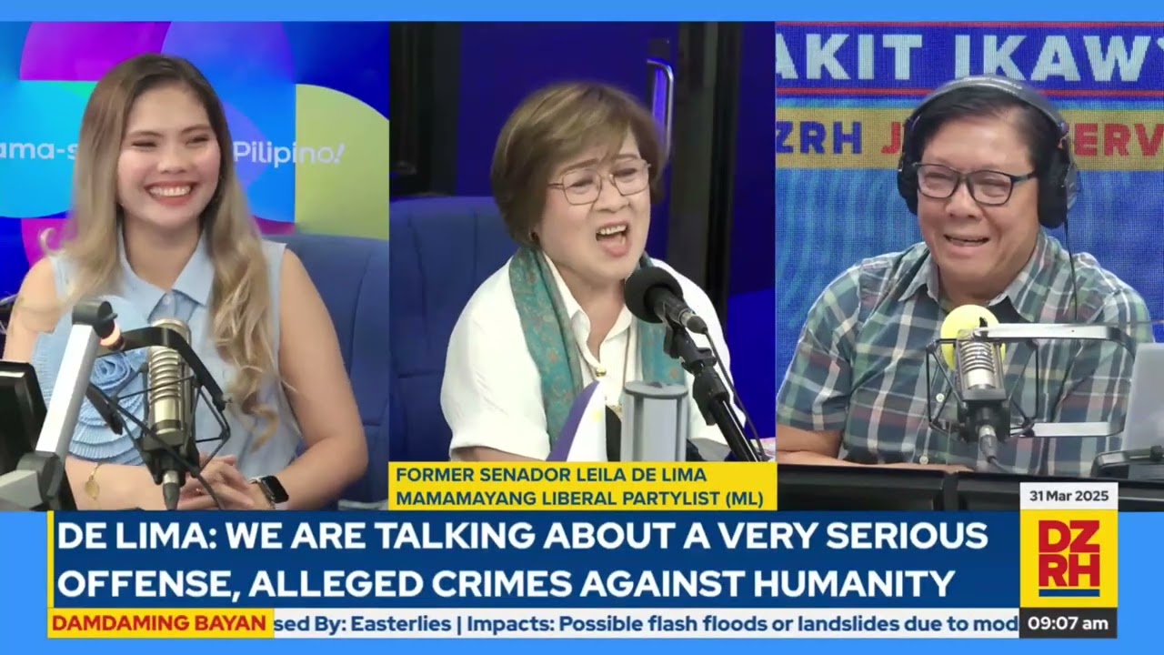 #BakitIkaw? The DZRH Job Interview for 2025 Elections: ML Partylist  Former Sen. Leila De Lima