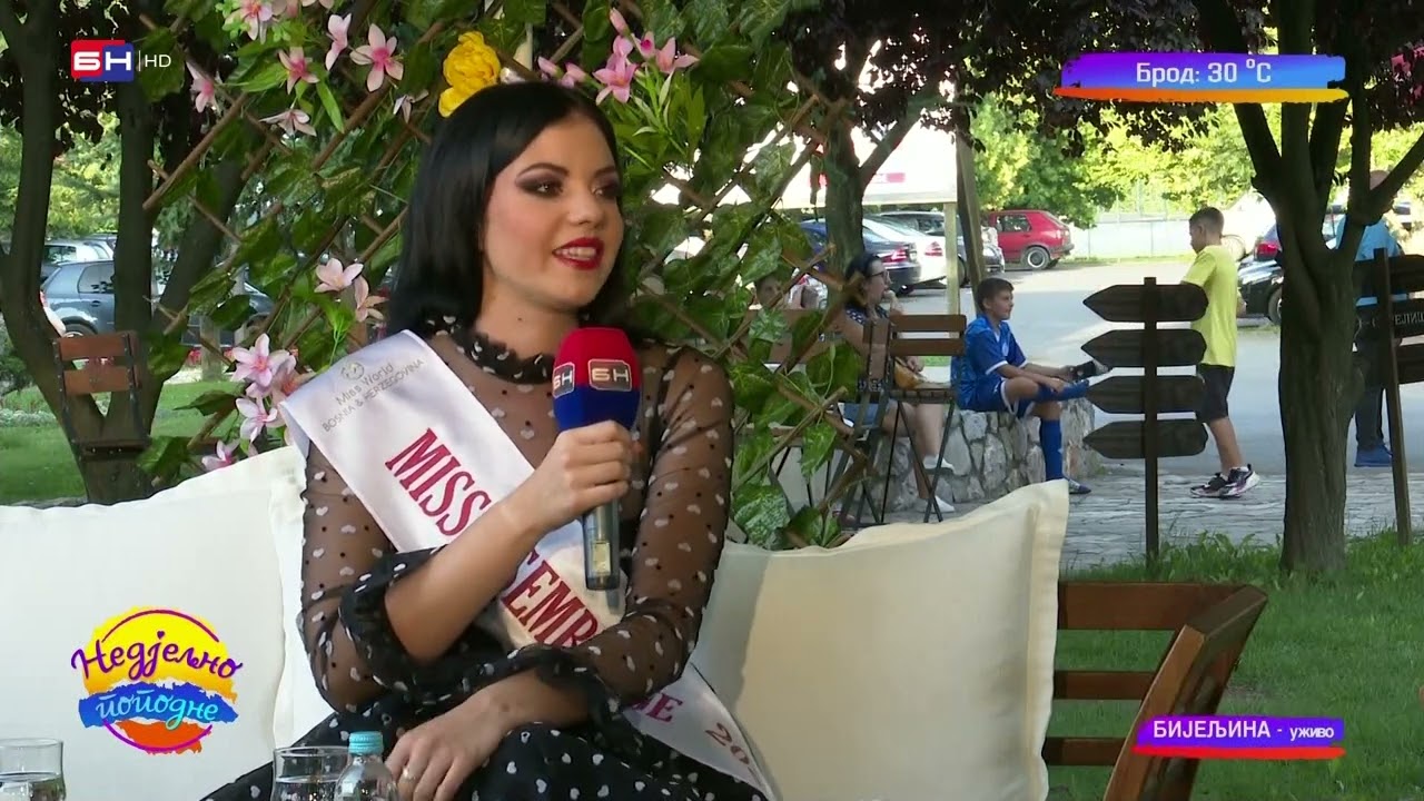 Marija Bošnjaković - Miss Semberije || Nedjeljno popodne