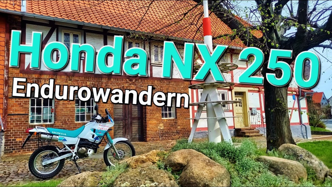 Mit der Honda Nixe NX 250 Endurowandern im Harz 🌲🏔 #harzerwandernadel  #schmalspurbahn  #ax1