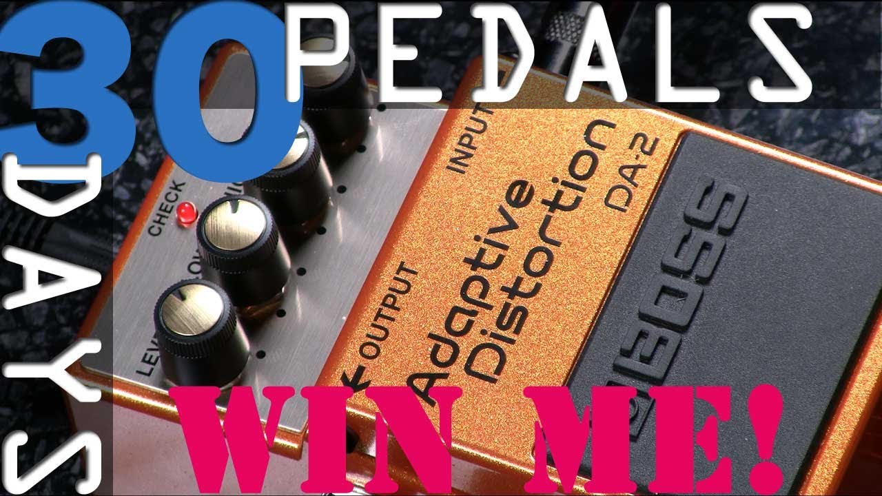 Boss DA-2 Adaptive Distortion Bitesize Review - 30 Days, 30 Pedals - WIN!