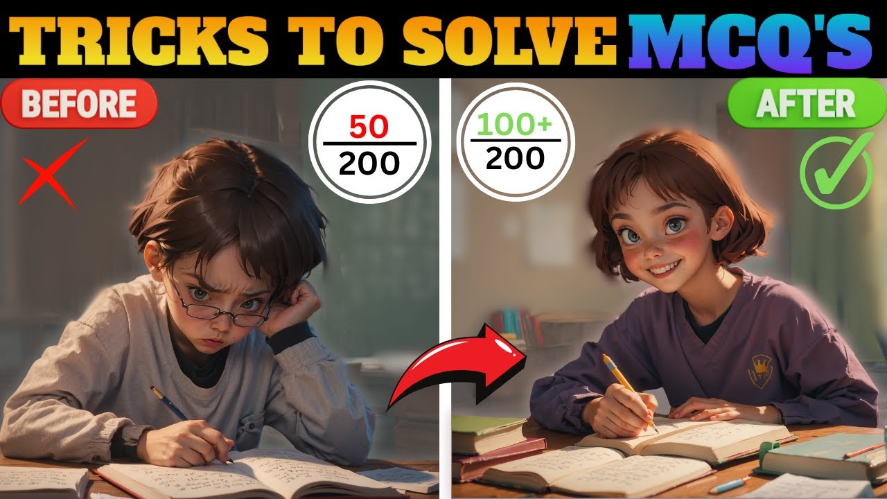 Tricks to Guess MCQ's Correctly🧐 | 6 Golden Tricks Revealed 👌| ONLY 1% Students Know This😲