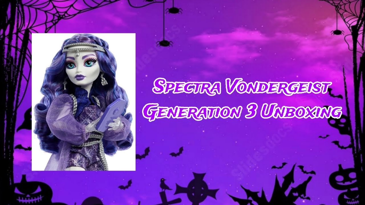Monster High Doll Unboxing PL - Spectra Vondergeist Generation 3 