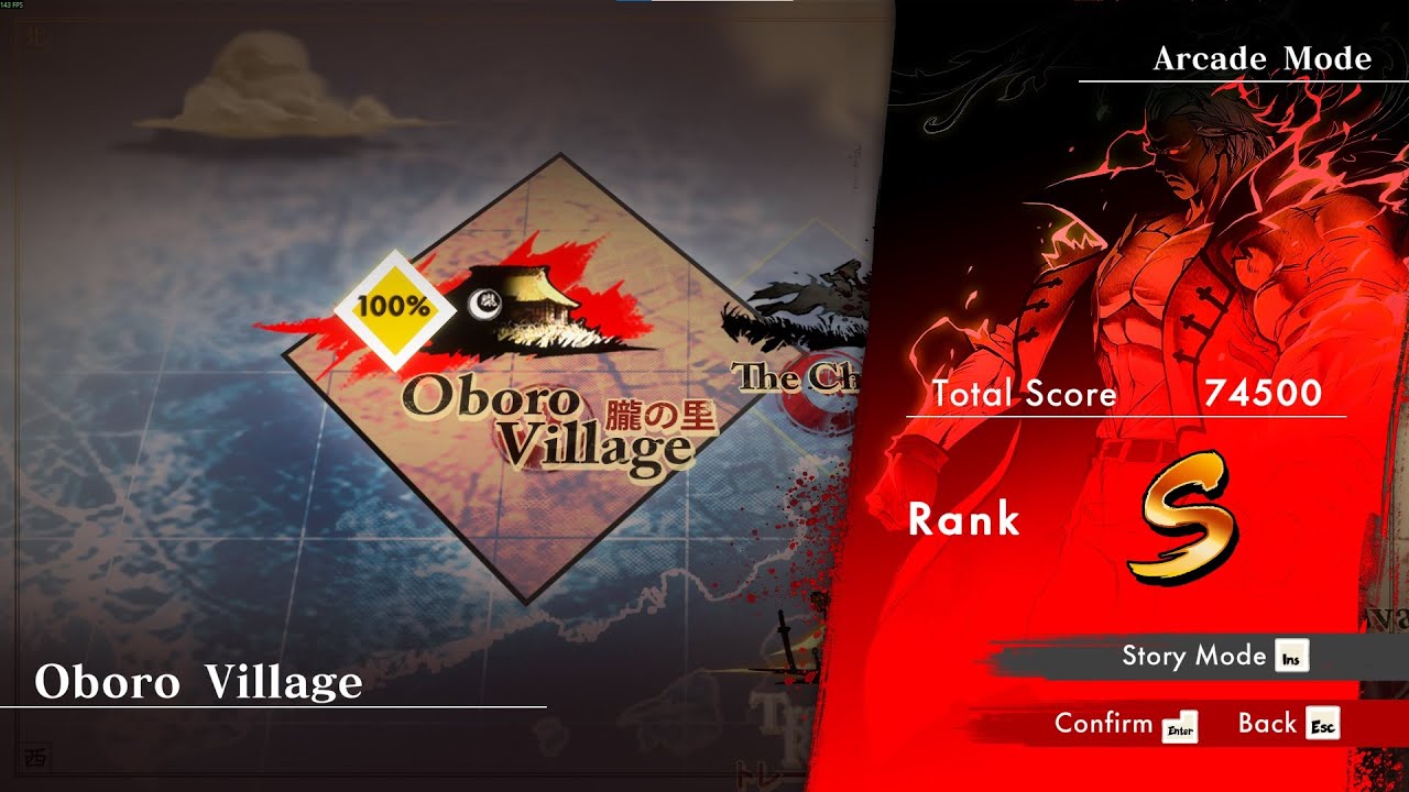 Shinobi: Art of Vengeance | PC | 5:54 IGT | IL speed run | Shinobi difficulty | Oboro Village