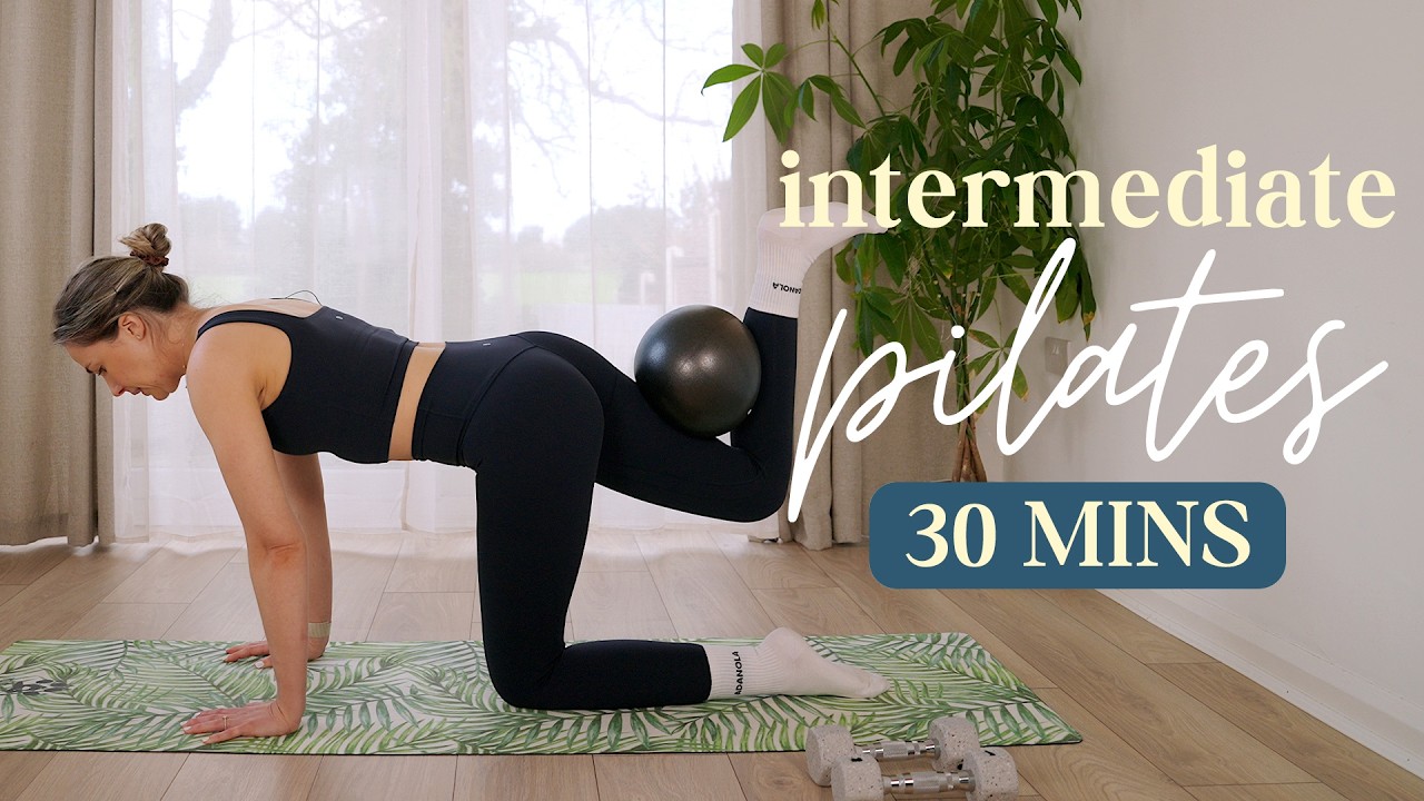 30 minute Intermediate Lower Body Pilates Class