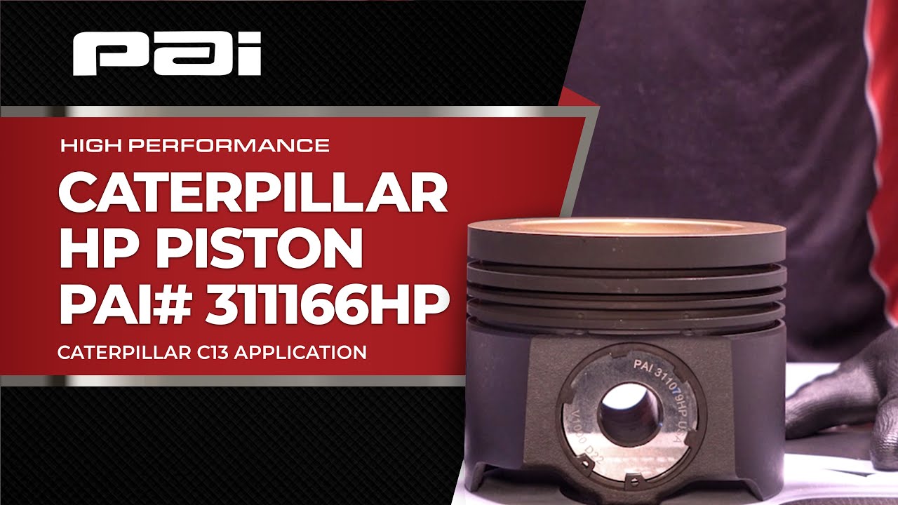 Caterpillar C13 High Performance Piston Kit (PAI#311166HP)
