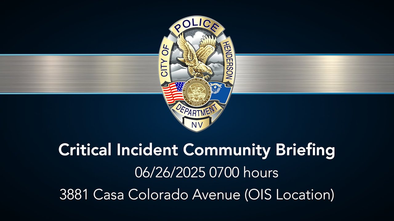 HPD OIS #2 2025 - Critical Incident Community Briefing