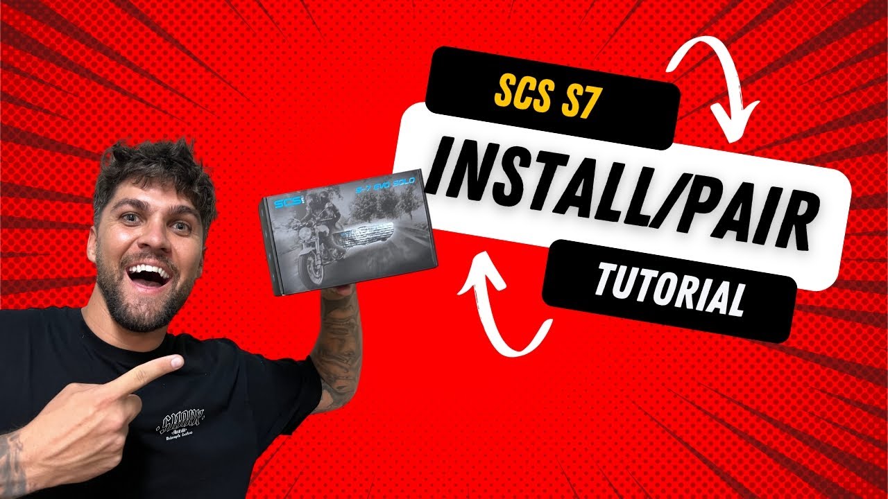 How to Install and Pair the SCS S7 Bluetooth Intercom System for Your Helmet