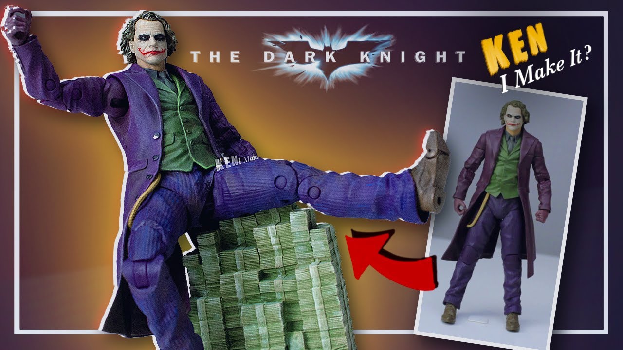 Fixing DC McFarlane JOKER Figure - The Dark Knight | Ken I Make It