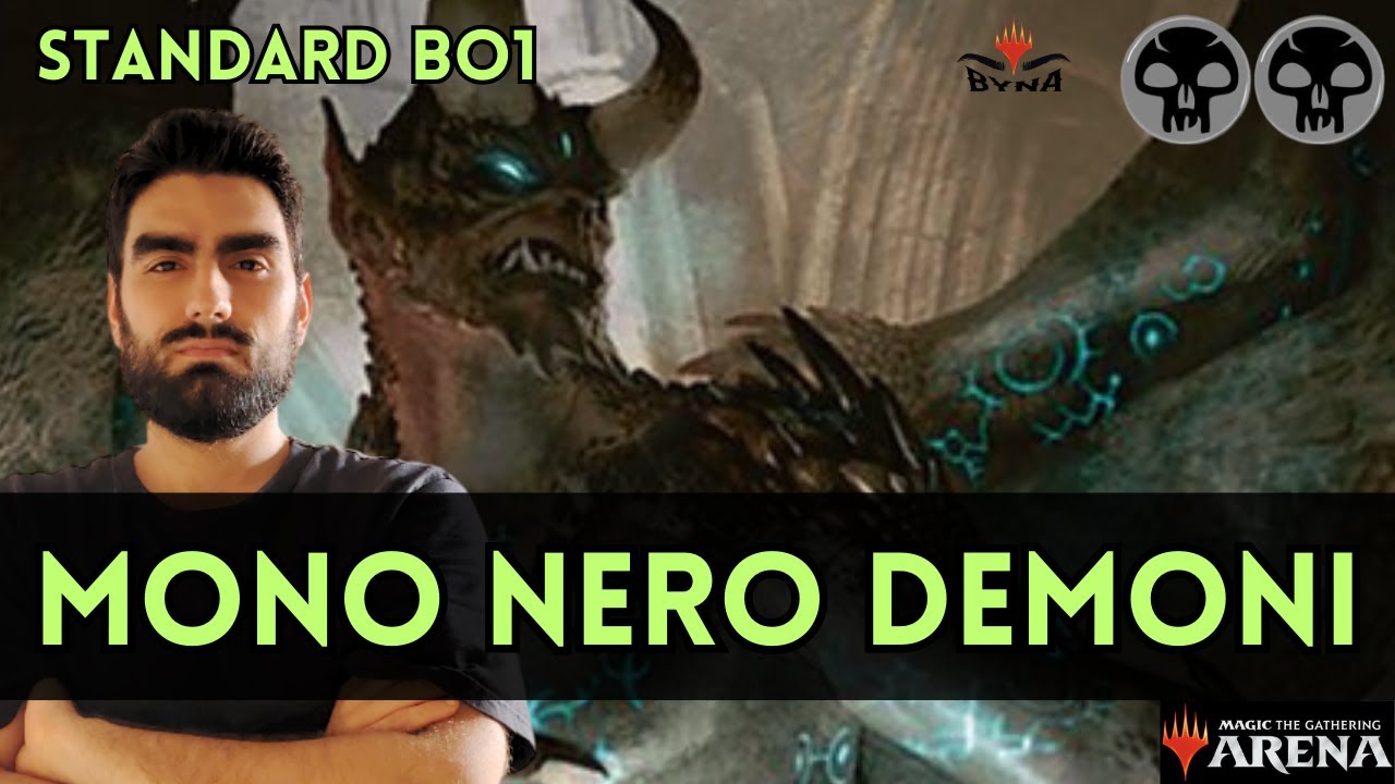 MONO NERO DEMONI Standard Bo1 #magicthegathering  #mtg #mtgarena