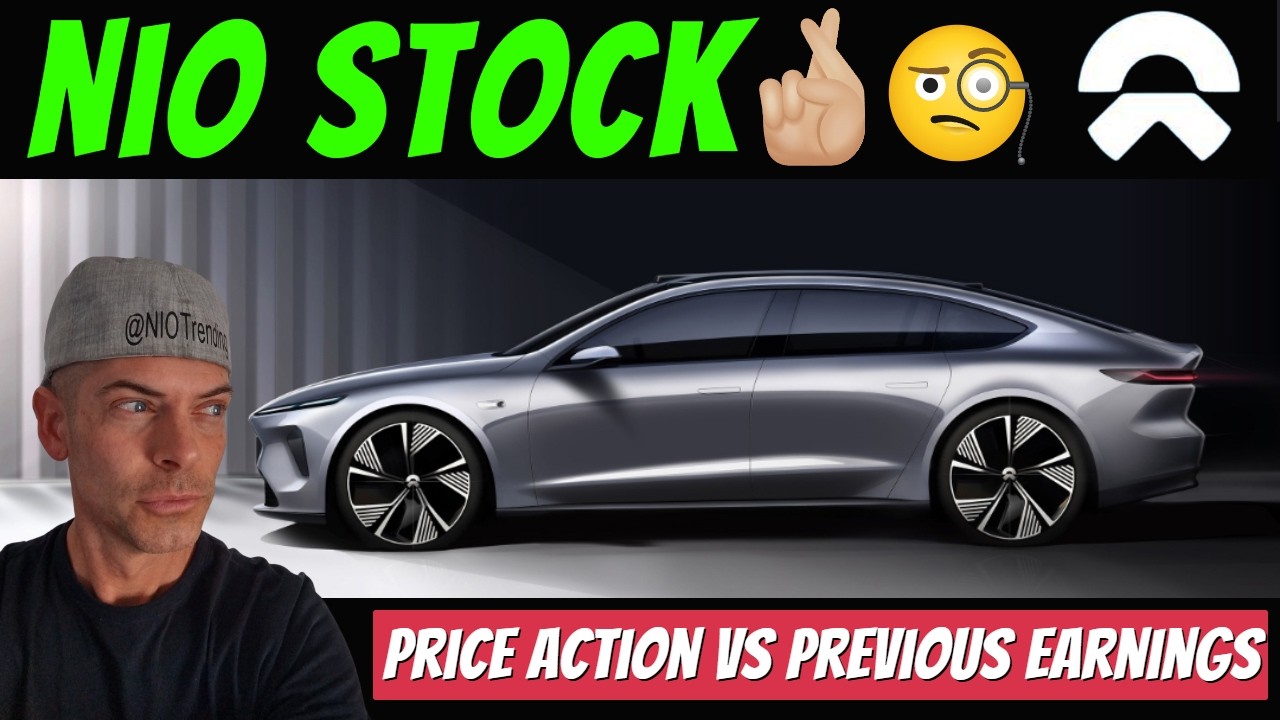 NIO Stock Prior Earnings vs NIO Stock Price Action🧐 #nio #niostock #future