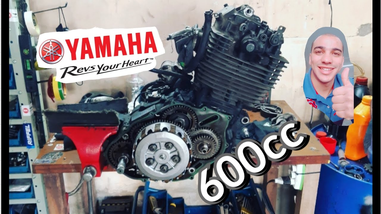 DESMONTAGEM MOTOR XT 600 Z TENERE 600.