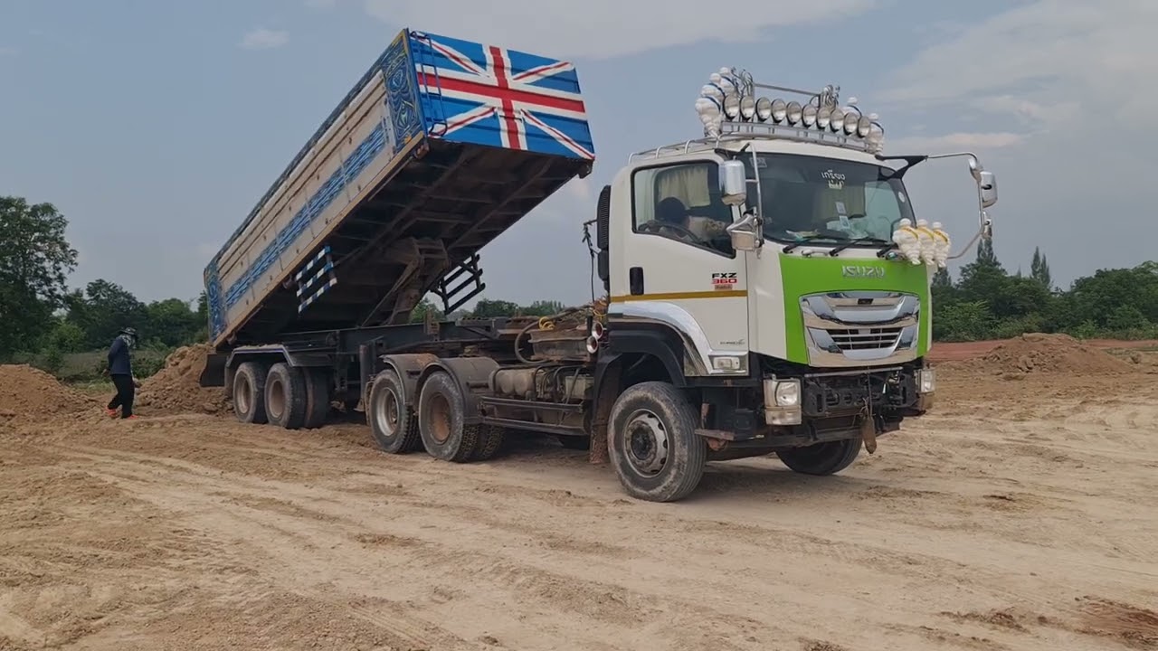 หัวลากเหมาะสำหรับวิ่งดินไหม??? Dump Truck