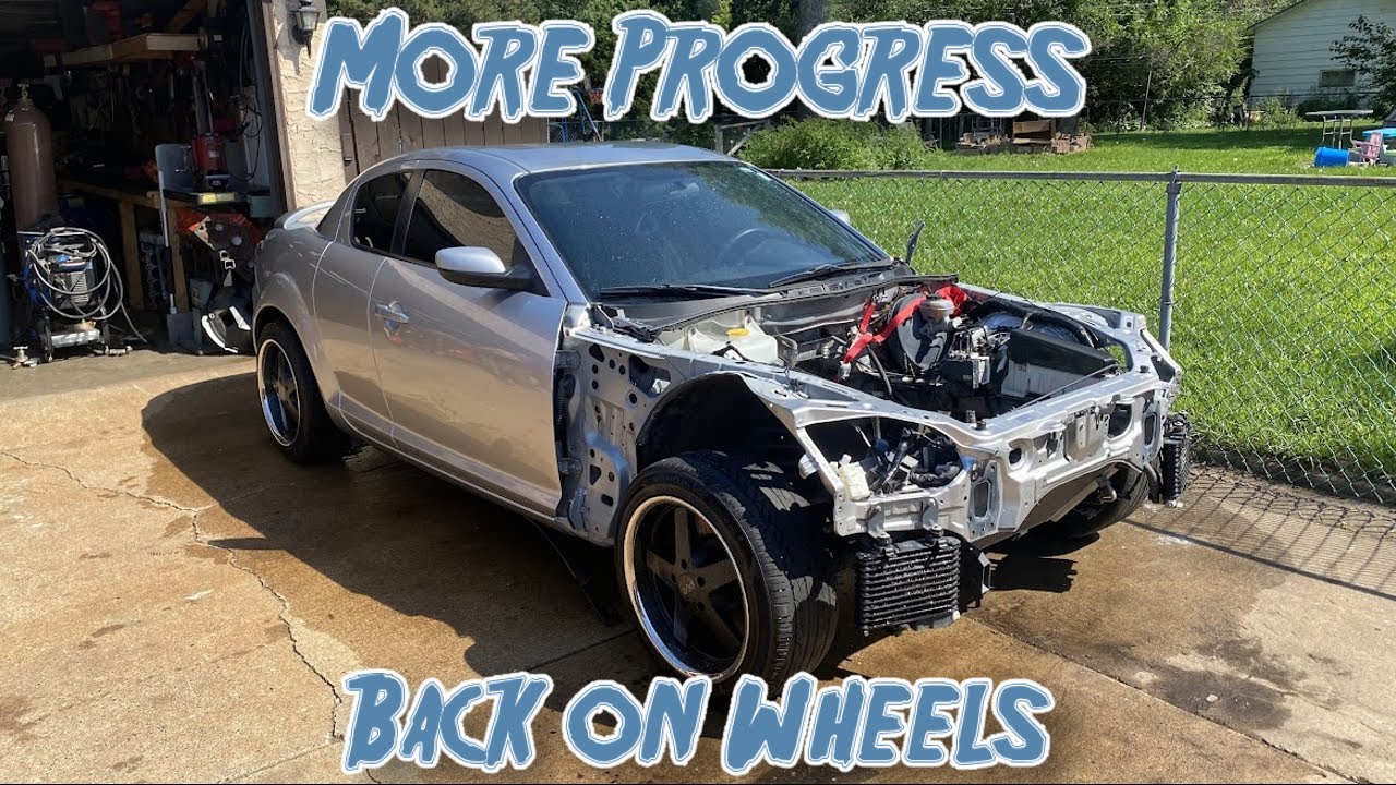 Finally Starting to Paint The Engine Bay (Rx-8 Build Series Ep 7)