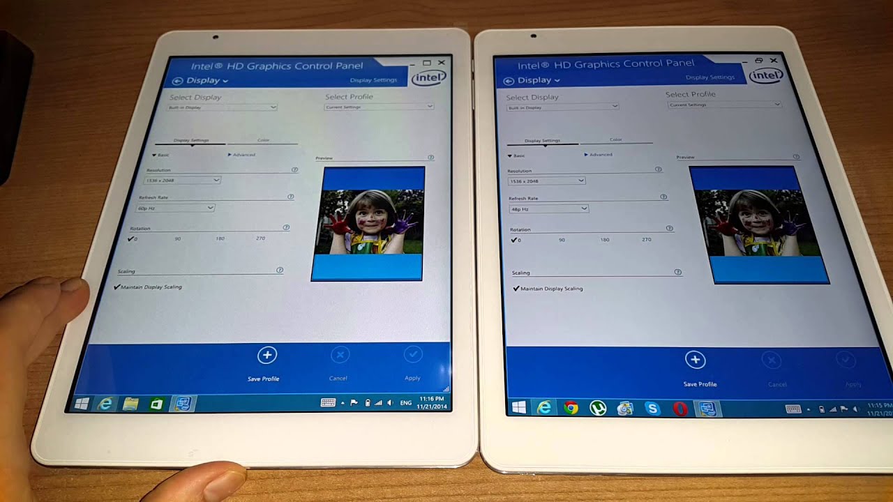 Teclast X98 Air II Vs Air 3G differences on Windows 8.1
