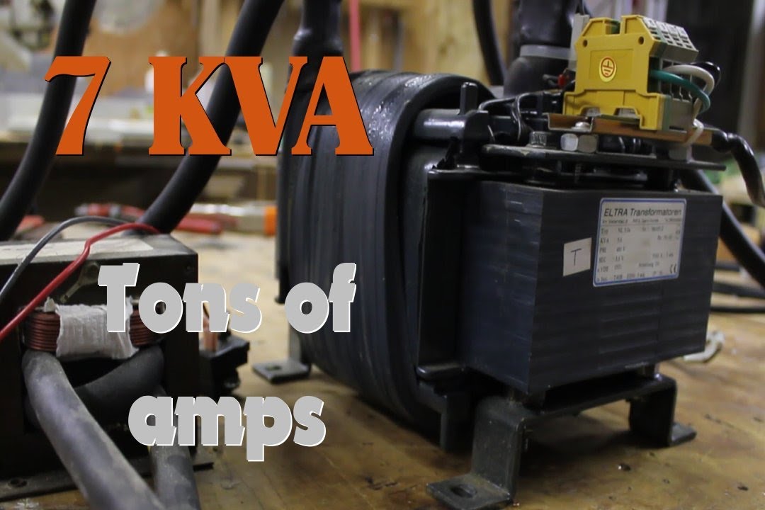 7,000 VA Transformer MELTS STUFF