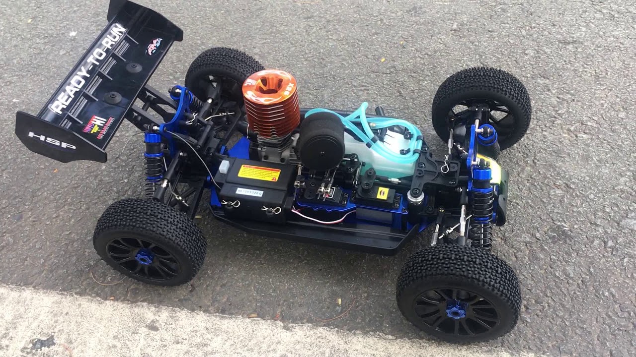 Rodai và test xe xăng nitro Buggy HSP 94970 26Cxp 1/8 - Asun.vn