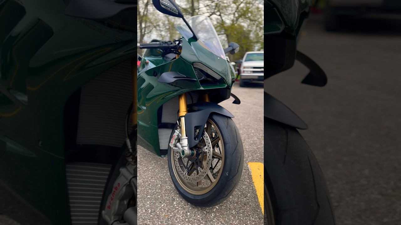 2023 Ducati panigale v4S Custom painted by Ducati Detroit full review video coming soon #ducati