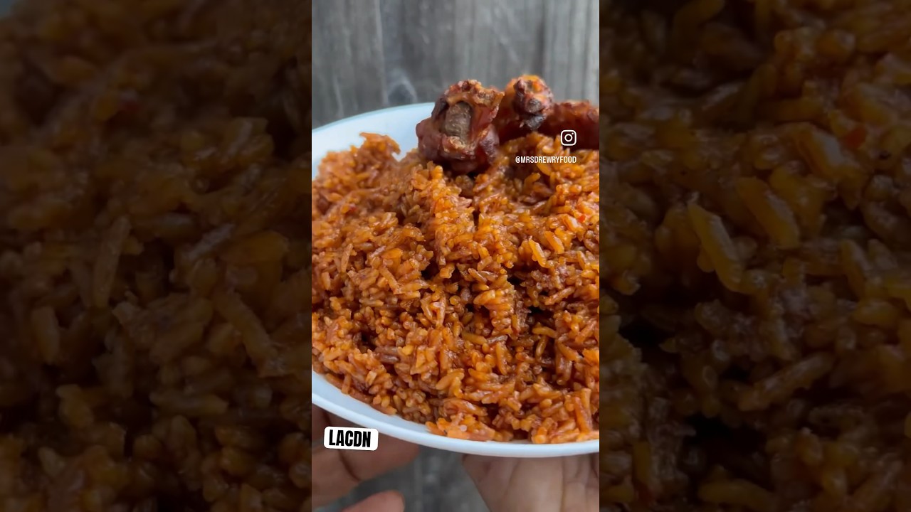 Riz Jollof/riz au gras #shorts