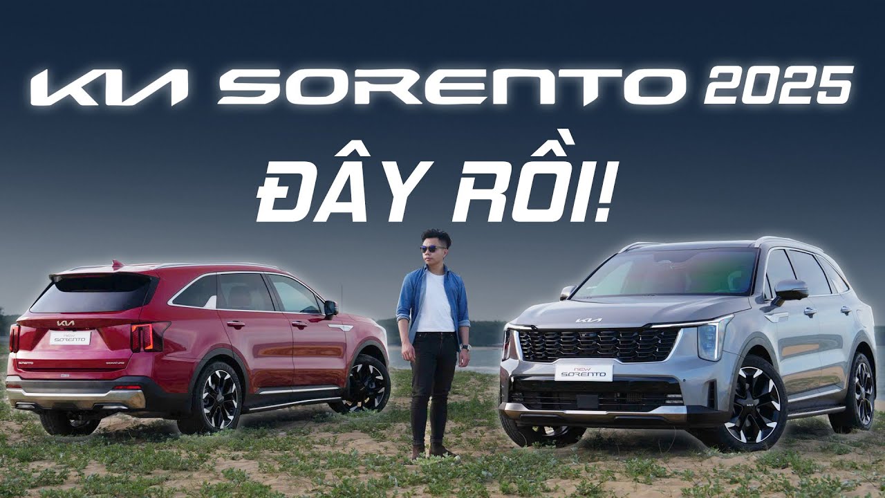 Đánh giá KIA Sorento 2025: Vẫn giữ máy dầu 2.2D và quan trọng là ĐẸP