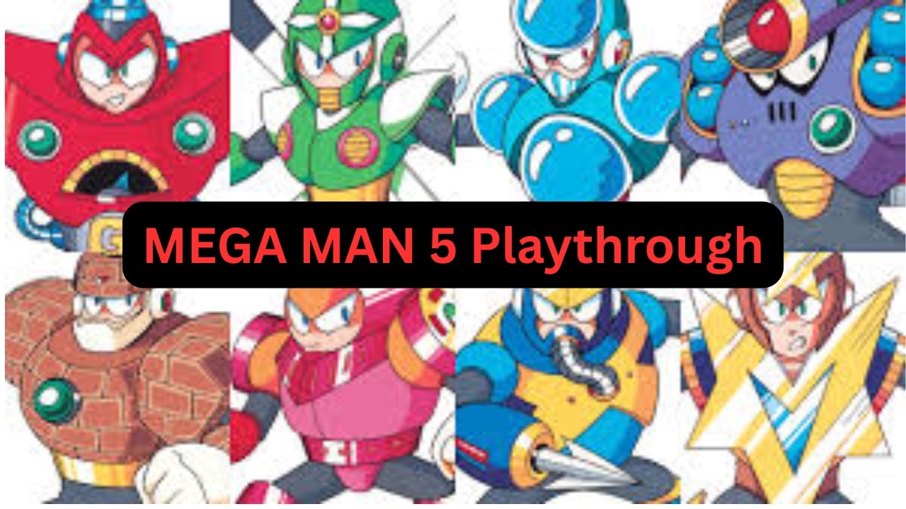 MEGA MAN  5 Full Playthrough