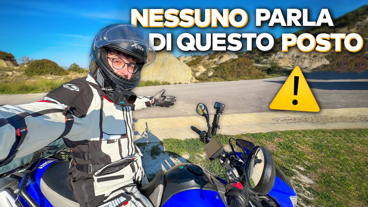NESSUNO VIAGGIA qui in MOTO… e ora so PERCHÉ! 350KM tra i CALANCHI in BASILICATA