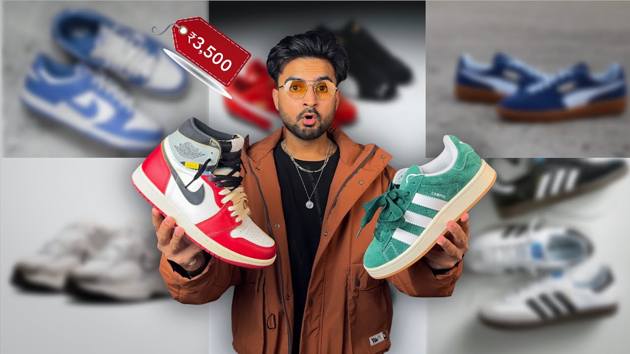 10 Best Sneakers Under ₹10,000 RIGHT NOW