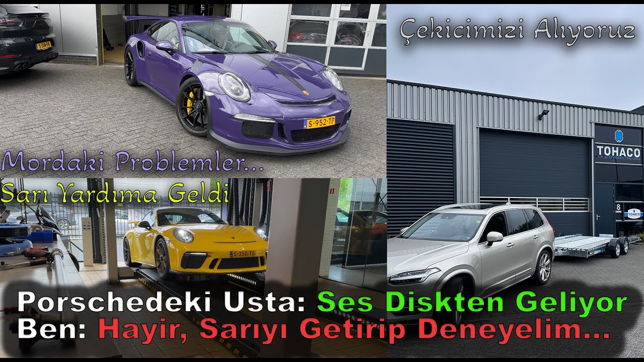 Porscheler Serviste, Masraf 17,000 Eur Diyen Ustayı Üzdüm... Ve Çekiciyi Alıyoruz!