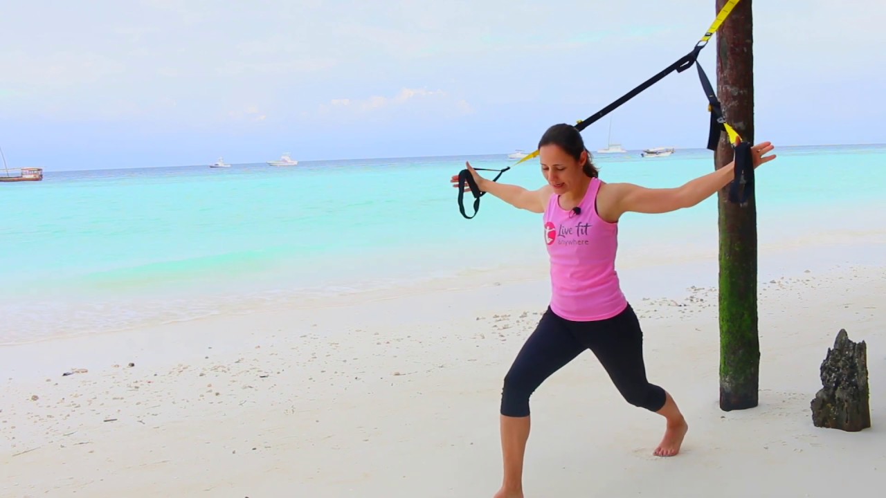 3 exercises for a great posture: TRX Suspension Training