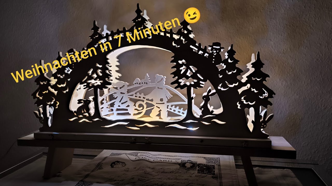 Weihnachten in 7 Minuten ... 😜